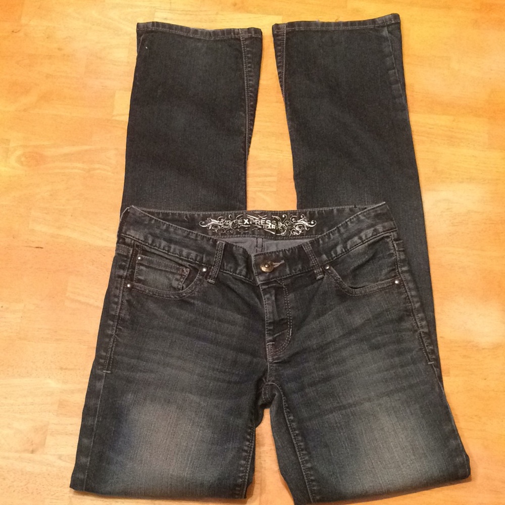 Express bootcut jeans
